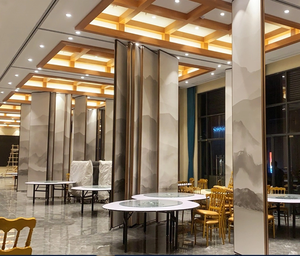 Bức tường phân vùng di động giữa các Hộp văn phòng trong phòng tiệc của khách sạn có thể được thu vào và gấp lại - Product Image 6