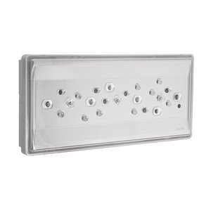 Luminaria de Emergencia Beghelli de 37.2 cm, IP65, Montaje en Pared - Product Image 1