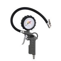 Cai's Dial Gauge Blow Gun Air Duster Tire Inflating Iron Cylinder Pneumatic Pipe Accessory Kit Quick Coupler Fittings 3kg