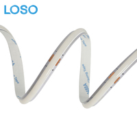 Bande lumineuse LED COB flexible de haute qualité pour l'intérieur et l'extérieur, blanc RGB, dimmable, 468 LED/m, 220 V