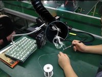 Pembersih Asap Berkualitas Tinggi Baru Digital 200W Penghisap Asap Filter HEPA Desain Mobile untuk Penggunaan Mesin Laser CO2 dengan Remote Control