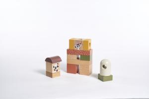 Tiny Love Train à empiler en bois style bohème chic, blocs de bois de qualité supérieure, jouets pour enfants de 0 à 4 ans - Product Image 2