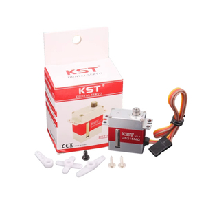 ¡Oferta! Motor digital KST DS215MG V3.0 de 6-7.4V y 3.7kg con 2 rodamientos de bolas y engranajes metálicos para helicópteros RC 380, 450, 480, 500 - Product Image 1