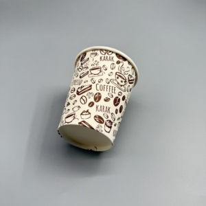 Gobelet en papier jetable OEM personnalisé 2-40 OZ, revêtement PE PLA, simple ou double paroi, pour boissons chaudes et froides - Product Image 3
