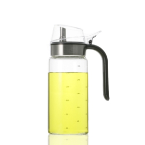 Bottiglia per Olio da Cucina Personalizzata, Dispenser <span class=keywords><strong>Antigoccia</strong></span> con Misurino in Vetro per Olio d'Oliva - Product Image 6
