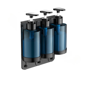 Tamaño personalizado sin perforación 300 ML 304 <span class=keywords><strong>dispensador</strong></span> <span class=keywords><strong>de</strong></span> jabón <span class=keywords><strong>de</strong></span> acero inoxidable para Hotel <span class=keywords><strong>dispensador</strong></span> <span class=keywords><strong>de</strong></span> jabón <span class=keywords><strong>de</strong></span> montaje en pared con llave - Product Image 2