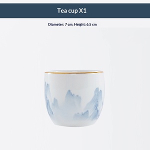 Service de vaisselle en porcelaine et céramique de l'usine de Jingdezhen, vaisselle domestique et ensemble de vaisselle en porcelaine fine, personnalisable pour la table - Product Image 4