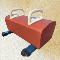Équipement d'entraînement de gymnastique professionnel - Cheval de gymnastique - Équipement d'entraînement compétitif pour enfants à hauteur réglable