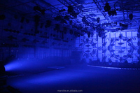 Luz led de 18x10w RGBWA 5 en 1 para exteriores, luz para escenario, discoteca, DJ, DMX512, resistente al agua