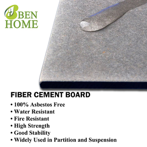 Paneles de Fibrocemento Impermeables y Resistentes al Fuego, Revestimiento Protector para Paredes Interiores, Tabiques para la Construcción de Edificios - Product Image 5