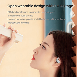Meilleures ventes Fugle Direct Soft OWS Ear Hooks Open Ear Airbuds Q11 Plus <span class=keywords><strong>pour</strong></span> la course, <span class=keywords><strong>écouteur</strong></span>s stéréo <span class=keywords><strong>sans</strong></span> <span class=keywords><strong>fil</strong></span> BT Airpro - Product Image 5