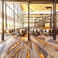 Tapis Axminster 80% laine 20% nylon, nouveau design, tapis tissé pour usage commercial, idéal pour les salles de banquet d'hôtels 5 étoiles, du mur au mur