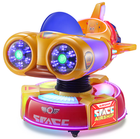Parc d'attractions intérieur pour enfants, machine à bascule de vaisseau spatial astronaute à pièces, jeux d'arcade pour enfants, manège pour enfants