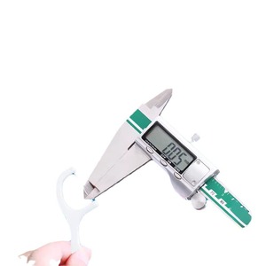 Dental Floss Picks Ultra Fine Disposable <b>Toothpick</b> For Home Use 50-80 Pieces Per Box - Product Image 3