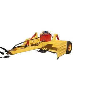 Tractor traction type straight beam satellite grader automatic leveling error small agricultural machinery leveling machine