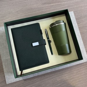 Juego de Regalo Empresarial Promocional <span class=keywords><strong>Original</strong></span>, Cuaderno A5 de Lujo y Taza Térmica en Caja de Regalo con Logotipo Personalizado, Ideal para Regalos Corporativos - Product Image 2