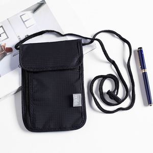 Bolsa de Viaje Antirrobo de Nailon a la Moda, Bolsa Impermeable para Guardar Documentos, Llaves del Coche, Teléfono Móvil, Protección Contra la Radiación y Señales Electromagnéticas - Product Image 3