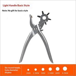 Pinza Multifunzione per Foratura in Acciaio ad Alto Tenore di Carbonio, Utensile Manuale per Forare Cinture e Cinghie - Product Image 6