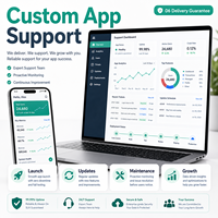 Logiciel de développement d'applications mobiles pour le secteur de la santé, solution d'application médicale personnalisée, réservation de patients, support en télémédecine, stock disponible