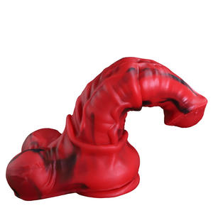 Groothandel Nieuwe Dier Penis Vormige <span class=keywords><strong>Dildo</strong></span> Vloeibare Siliconen Anale Speelgoed Cross-Border Soft Sex Toys Masturbator - Product Image 3