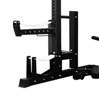 Equipo de Gimnasio Comercial Ingia YG15077, Jaula de Potencia para Sentadillas con Máquina Smith Multifunción