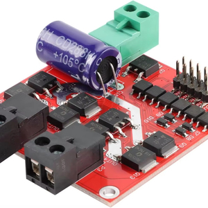 <span class=keywords><strong>L298</strong></span> Carte de commande de moteur à double pont en H 6.5V-27V 7A <span class=keywords><strong>PWM</strong></span> 12V 24V Régulateur de moteur électrique industriel 160W ICs - Product Image 1