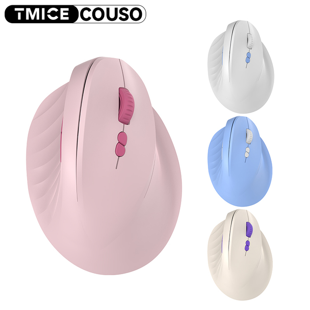 Bluetooth Dual Mode Wireless Mouse Lift Rechargeable Laptop PC Office Rechargeable Computer Mice Ergonomic Vertical Mouse