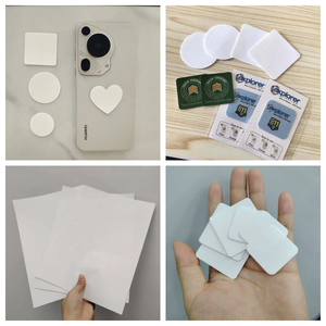 Custom Design Microfiber Cloth <b>Screen</b> <b>Cleaner</b> Sticker Phone Cleaning Wiper Sticky Reusable Washable Mobile Phone <b>Cleaner</b> Sticker - Product Image 2