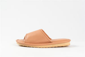 High Quality Finest <b>Leather</b> Flat <b>Slippers</b> Comfort Indoor <b>Slippers</b> Unisex - Product Image 2