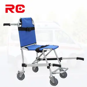 Aluminum Alloy Emergency Folding Stair Chairs Stretcher For Ambulance