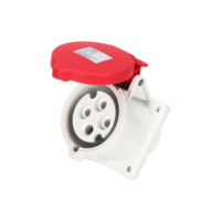 Prise murale industrielle HFE 32A 380V IP67/IP44, 4/5 prises, connecteur 4 broches 5 broches