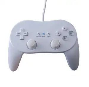 Ralan Bull Horn xử lý cho Wii cổ điển 2 thế hệ Pro chơi game điều khiển có dây xử lý chuyển đổi cho Wii