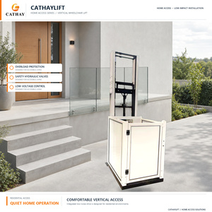 <span class=keywords><strong>Elevador</strong></span> Hidráulico Vertical para Sillas de Ruedas de 6 m para Interiores, <span class=keywords><strong>Elevador</strong></span> para Escaleras para Discapacitados - Product Image 3