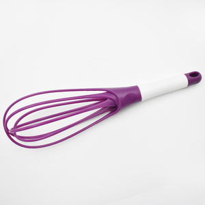 <span class=keywords><strong>Fouet</strong></span> et batteur manuel multifonctionnel rotatif en plastique PP de qualité alimentaire, écologique, à double usage, pour pâte, lait et crème - Product Image 3