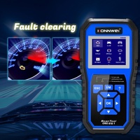Herramienta de Diagnóstico Automotriz de Sistema Completo, Escáner de Problemas para Audi, VW, Skoda, KONNWEI KW450 en Inglés o Alemán