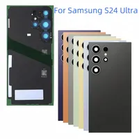 Coque arrière en verre pour Samsung Galaxy S24 / S24 Plus / S24 Ultra / S24 FE