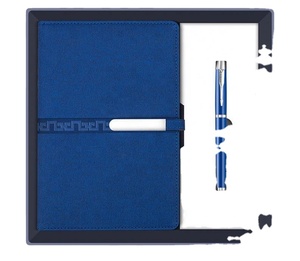 All-in-One Custom Gift <b>Set</b> Stylish Umbrella, Premium <b>Notebook</b>, Smooth Pen, USB Flash Drive & Insulated Thermos Ideal for Office - Product Image 3