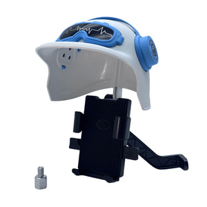 Support de téléphone portable <span class=keywords><strong>pour</strong></span> <span class=keywords><strong>casque</strong></span> de moto en plastique ABS étanche, réglable en hauteur, avec pince de fixation <span class=keywords><strong>pour</strong></span> écrans de 4,7 à 7,2 pouces, portable - Product Image 3