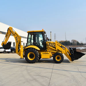 Retroexcavadora cargadora de dirección de cuatro ruedas OEM 4x4 MINICARGADORA retroexcavadora - Product Image 6