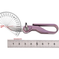 Couteau de défense personnel portable, en alliage de titane M390, multi-usages, durable, très vendu, pour camping, porte-clés, pendentif, EDC