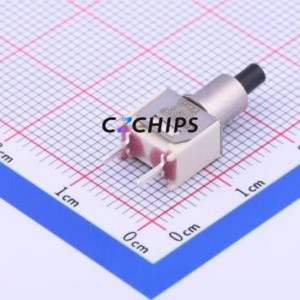 TP11SH8CQE Push Button Switch Through hole Switch Single Pole Single Throw - Normally Open No Lock Round Plunger Through Hole - Product Image 2