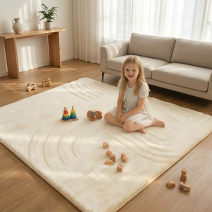 Nuovo Design 2026: Tappeto da Gioco Lussuoso e Morbido in Memory Foam da 3,5 cm per Neonati, Grande Tappeto Tatami Imbottito per Gattonare in Cameretta - Product Image 3