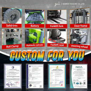 Truk Forklift Diesel Segala Medan dengan Lampiran Ban Padat untuk Gudang Carretilla Elevadora Ep Mini - Product Image 6