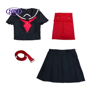 ชุดเครื่องแบบคอสเพลย์อนิเมะ <span class=keywords><strong>Akame</strong></span> สำหรับผู้ใหญ่กระโปรงสีดำแดงสำหรับผู้หญิงและเด็กผู้หญิง - Product Image 4