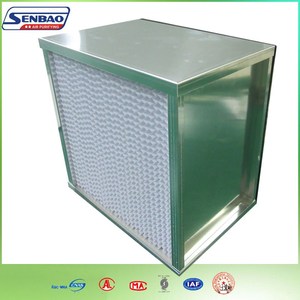 Công nghiệp sâu xếp li H13 <span class=keywords><strong>HEPA</strong></span> lớp sợi thủy tinh giấy lọc không khí cho HVAC ngành công nghiệp bệnh viện và phòng thí nghiệm - Product Image 6