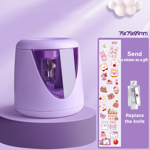 เครื่องเหลาดินสอไฟฟ้าอัตโนมัติสำหรับนักเรียน ครู และนักศิลปะ จัดจำหน่ายโดยตรงจากโรงงาน รับผลิตแบบ OEM และ ODM - Product Image 4