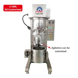 Mélangeur planétaire double vide à haute viscosité 10L mélangeur de crème Eva mélangeur Machine