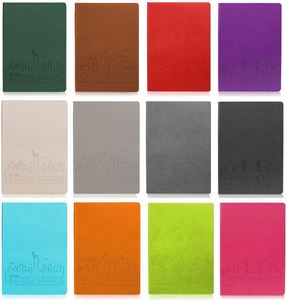Carnet A5 en PU à couverture souple, thème couleur, gaufrage, logo personnalisé pour entreprise, carnet d'apprentissage, vente en gros - Product Image 3