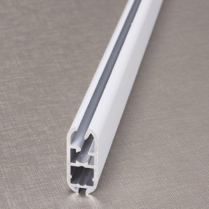 Rail inférieur pour store enrouleur 6M en alliage d'aluminium, blanc, anti-UV, compatible avec tous les systèmes de rideaux électriques - Product Image 3