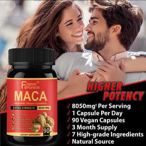 Hot bán Maca gốc 90 viên nang cho nam giới cải thiện sức mạnh và hỗ trợ tâm trạng Maca chiết xuất bổ sung - Product Image 5